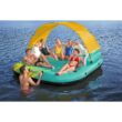 Bestway - Hydro-Force 9’6” Sunny Lounge 5-Person Inflatable Island Blue Adult