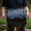 Oklahoma Joe’s Hitch Portable Charcoal Grill, Black