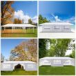 Ktaxon 10' x 30' Canopy Tent with 8 Side Walls for Party Wedding Camping and BBQ