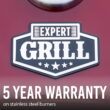 Expert Grill 3 Burner Propane Gas Grill in Red