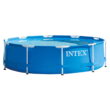 Intex 10' x 2.5' Circle 10" Deep Metal Frame Above Ground Pool