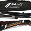 Rally Portable Light Pickleball Net - 20 Foot Lightweight Portable Pickleball Net and Frame - Regulation Height - Easy Set-up and Take Down (Enhanced Strength Steel Tube Frame + Net + Carry Bag)