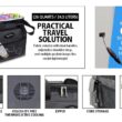 Koolatron Thermoelectric Iceless Electric Cooler Bag, 12Volt 26 qt (25 L) Black Gray