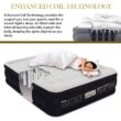 King Koil California King Luxury Raised Air Mattress with Built-in 120V AC High Capacity Internal Pump Comfort Quilt Top California King Airbed King Koil California King Luxury Raised Air Mattress with Built-in 120V AC High Capacity Internal Pump Comfort Quilt Top California King Airbed