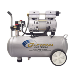 California Air Tools 6-Gallons Single Stage Portable Corded Electric Horizontal Air Compressor