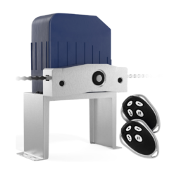 ALEKO 40-ft Slide Universal Battery Driveway Gate Opener Kit (Solar Compatible)