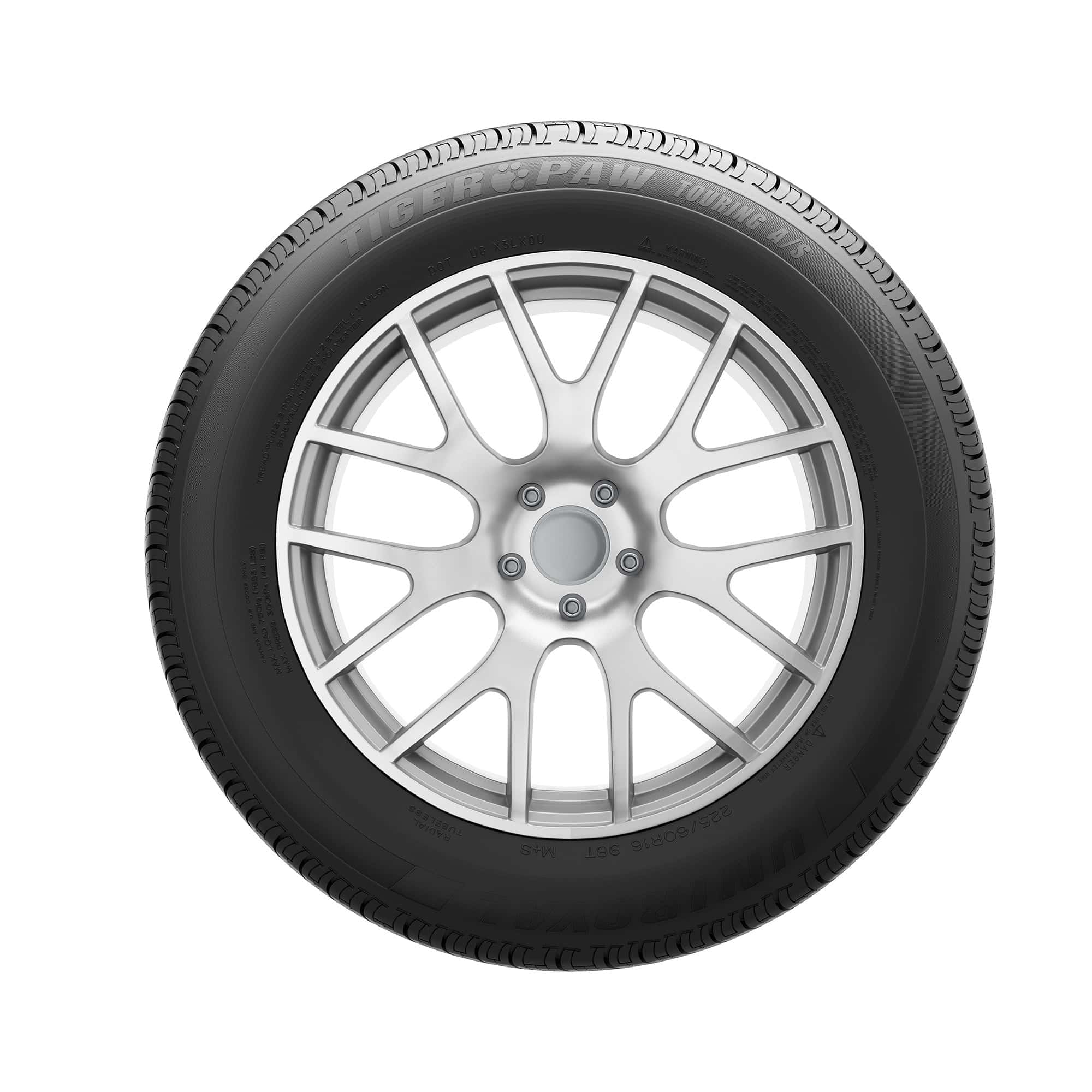 Uniroyal Tiger Paw Touring A/S All-Season 245/55R19 103V Tire Uniroyal Tiger Paw Touring A/S All-Season 245/55R19 103V Tire - Image 4