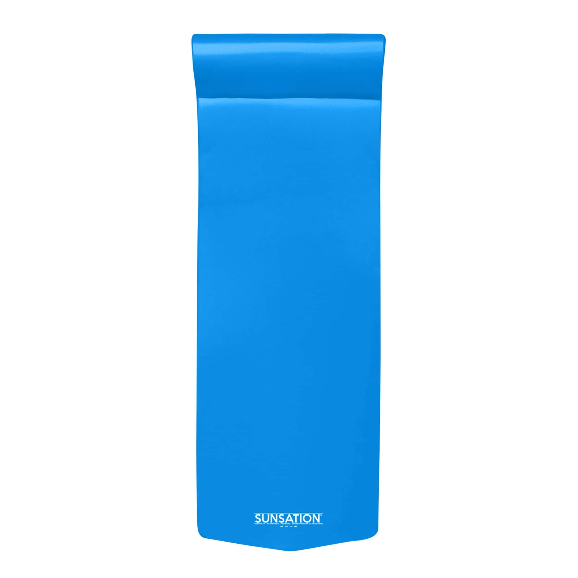 TRC Recreation Sunsation 1.75" Thick Foam Pool Lounge Float, Bahama Blue TRC Recreation Sunsation 1.75" Thick Foam Pool Lounge Float, Bahama Blue - Image 2