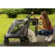Pet Gear Excursion No-Zip Dog and Cat Stroller - Dark Platinum