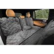 Plush Paws Products Quilted Velvet Waterproof Center Console Access Hammock Car Seat Cover - London Grey Plush Paws Products Quilted Velvet Waterproof Center Console Access Hammock Car Seat Cover - London Grey