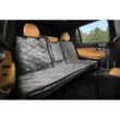 Plush Paws Products Quilted Velvet Waterproof Center Console Access Hammock Car Seat Cover - London Grey Plush Paws Products Quilted Velvet Waterproof Center Console Access Hammock Car Seat Cover - London Grey