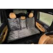 Plush Paws Products Quilted Velvet Waterproof Center Console Access Hammock Car Seat Cover - London Grey Plush Paws Products Quilted Velvet Waterproof Center Console Access Hammock Car Seat Cover - London Grey