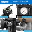 International Leisure Products 71915SL 19 in. Swimline Sand Filter Combo for Above Ground Pools, Gray