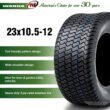 Wanda 2 New 23x10.5-12 Lawn Mower Golf Cart Turf Tires P332 /4PR - 13049