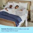 Graco DreamMore Bedside Bassinet Deluxe with Calming Motion - Skyler