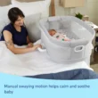 Graco DreamMore Bedside Bassinet Deluxe with Calming Motion - Skyler