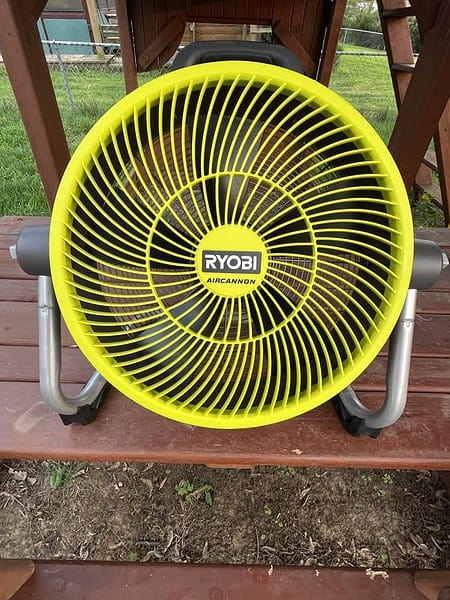 ONE+ 18V Cordless Hybrid WHISPER SERIES 14 in. Air Cannon Fan (Tool Only) 