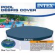 Intex 10' x 30" Round Above Ground Pool W/ Cartridge Filter Pump, 2 Filters & Cover