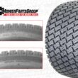 (2) OTR 24x12.00-12 Grassmaster 4 Ply Tires for Zero Turn Mowers