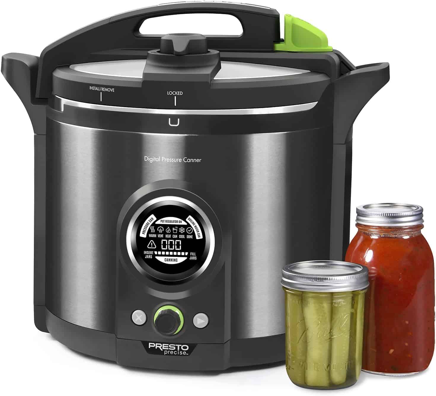 Presto Precise Electric Pressure Canner (12 qt) - Safe Canning for All Presto Precise Electric Pressure Canner (12 qt) - Safe Canning for All - Image 6