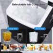 AGLUCKY Countertop Ice Maker Machine, Portable Ice Makers Countertop, Make 26 lbs ice in 24 hrs,Ice Cube Ready in 6-8 Mins with Ice Scoop and Basket AGLUCKY Countertop Ice Maker Machine, Portable Ice Makers Countertop, Make 26 lbs ice in 24 hrs,Ice Cube Ready in 6-8 Mins with Ice Scoop and Basket