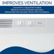 Broan-NuTone 413001 Non-Ducted Ductless Range Hood with Lights Exhaust Fan for Under Cabinet, 30-Inch, White Broan-NuTone 413001 Non-Ducted Ductless Range Hood with Lights Exhaust Fan for Under Cabinet, 30-Inch, White