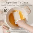 CAROTE Pots and Pans Set Nonstick, White Granite Induction Kitchen Cookware Sets, 10 Pcs Non Stick Cooking Set w/Frying Pans & Saucepans CAROTE Pots and Pans Set Nonstick, White Granite Induction Kitchen Cookware Sets, 10 Pcs Non Stick Cooking Set w/Frying Pans & Saucepans