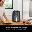 Ninja AF101 Air Fryer that Crisps, Roasts, Reheats, & Dehydrates, for Quick, Easy Meals, 4 Quart Capacity, & High Gloss Finish, Black/Grey Ninja AF101 Air Fryer that Crisps, Roasts, Reheats, & Dehydrates, for Quick, Easy Meals, 4 Quart Capacity, & High Gloss Finish, Black/Grey