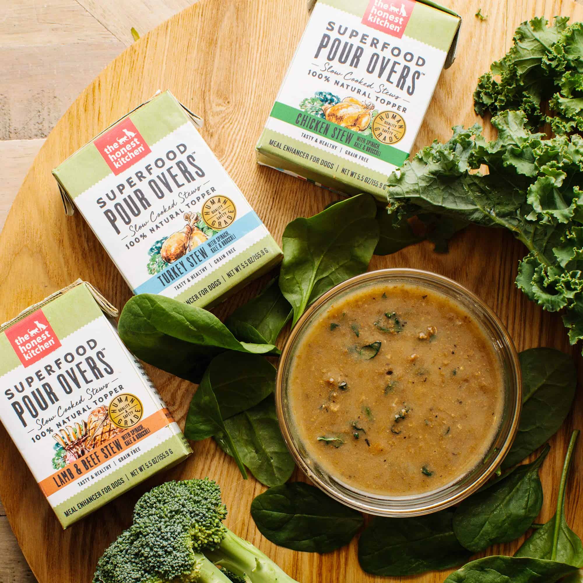The Honest Kitchen Superfood POUR OVERS Turkey Stew with Veggies Wet Dog Food Topper The Honest Kitchen Superfood POUR OVERS Turkey Stew with Veggies Wet Dog Food Topper - Image 4