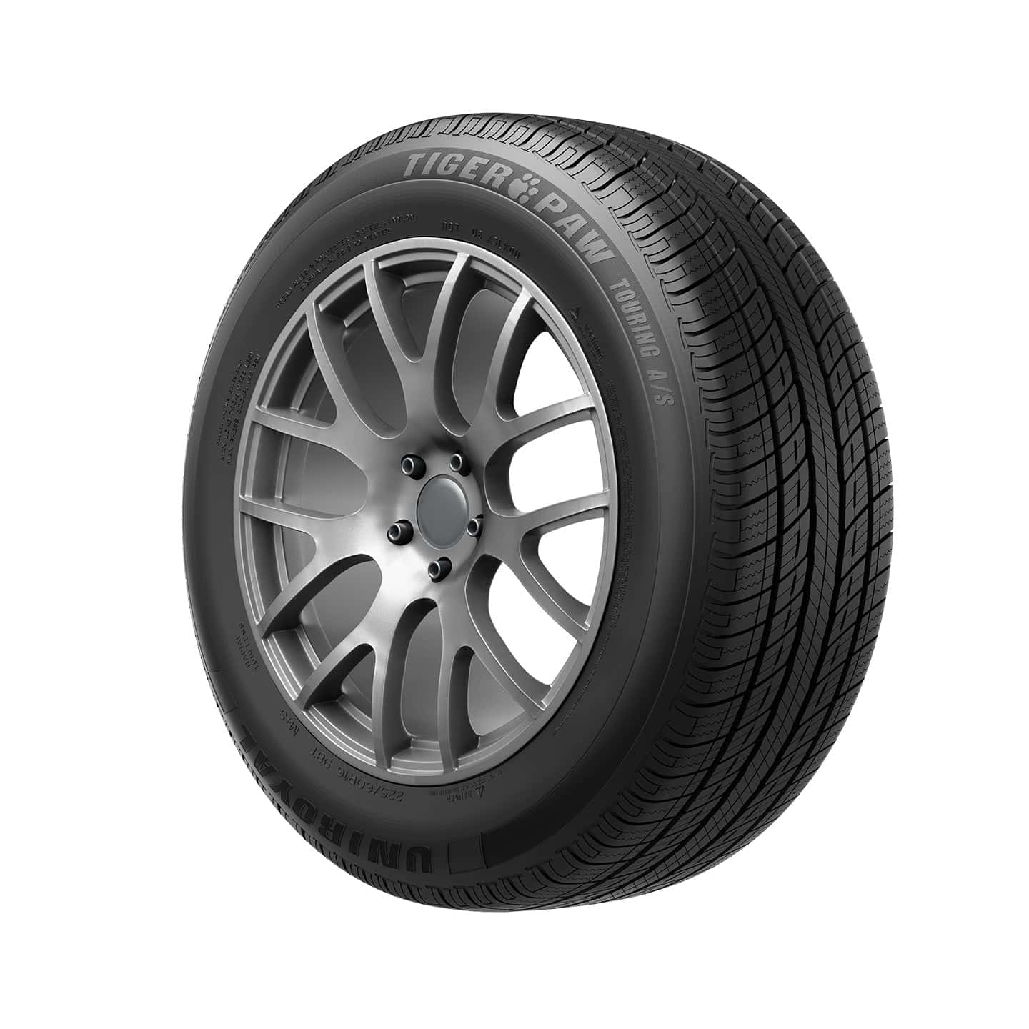 Uniroyal Tiger Paw Touring A/S All-Season 245/55R19 103V Tire Uniroyal Tiger Paw Touring A/S All-Season 245/55R19 103V Tire - Image 2
