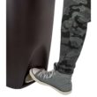Umbra Brim 13 gal Black Plastic Step On Wastebasket