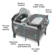 Graco Pack 'n Play Close2Baby Bassinet Playard - Derby