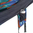 ENO DoubleNest Print Hammock - Charcoal/Lagoon/Sky