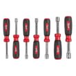 Milwaukee Assorted in. SAE Hollow Shaft Nut Driver Set 7 in. L 7 pc