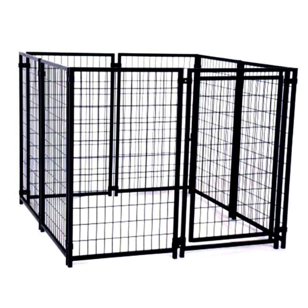 ALEKO DK5x5x4SQ-HD 4 ft. H x 5 ft. W x 5 ft. L Dog Kennel ALEKO DK5x5x4SQ-HD 4 ft. H x 5 ft. W x 5 ft. L Dog Kennel - Image 5