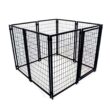 ALEKO DK5x5x4SQ-HD 4 ft. H x 5 ft. W x 5 ft. L Dog Kennel ALEKO DK5x5x4SQ-HD 4 ft. H x 5 ft. W x 5 ft. L Dog Kennel