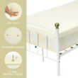 ANGELES HOME 3 in. Queen Air Cotton Mattress Topper