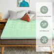 ANGELES HOME 3 in. King Air Foam Mattress Topper