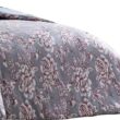 Benjara Tyler 8- Piece Gray Floral Print Microfiber Queen Bed Comforter Set Benjara Tyler 8- Piece Gray Floral Print Microfiber Queen Bed Comforter Set
