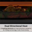 ARIA Ariawave 36 Qt Black Air Fryer Oven