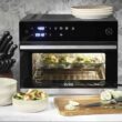 ARIA Ariawave 36 Qt Black Air Fryer Oven