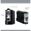 Barsetto Black Stainless Steel Single Serve Espresso Machine (1 CUP)