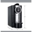Barsetto Black Stainless Steel Single Serve Espresso Machine (1 CUP)