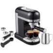 cadeninc 2-Cup Espresso 19-Bar Stainless Steel Machine