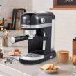cadeninc 2-Cup Espresso 19-Bar Stainless Steel Machine