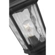 Progress Lighting Marquette Collection 1-Light Textured Black Clear Water Glass New Traditional Outdoor Post Lantern Light Progress Lighting Marquette Collection 1-Light Textured Black Clear Water Glass New Traditional Outdoor Post Lantern Light
