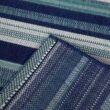 StyleWell Blue/White 9 ft. x 12 ft. Striped Indoor/Outdoor Area Rug