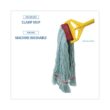 Boardwalk BWK1400LCT Cotton/Synthetic EchoMop with Looped-End Wet String Mop Mop Head, Large, Blue, (12-Carton) Boardwalk BWK1400LCT Cotton/Synthetic EchoMop with Looped-End Wet String Mop Mop Head, Large, Blue, (12-Carton)