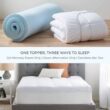 Brookside 4 in. King Down Alternative Mattress Topper