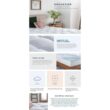 Brookside 4 in. King Down Alternative Mattress Topper